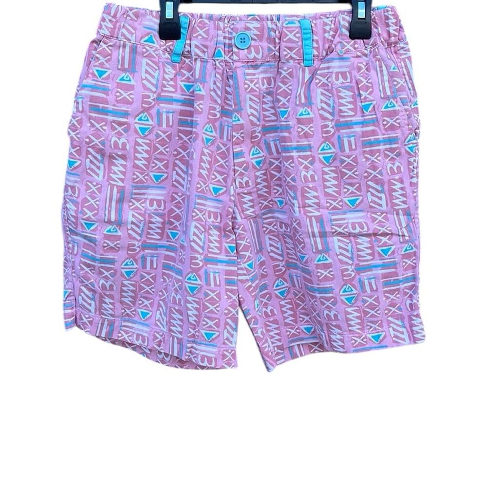 Tipsy Elves pink blue shorts size medium (30)